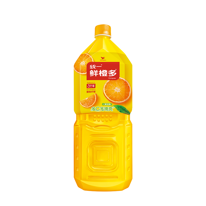 统一鲜橙多2L