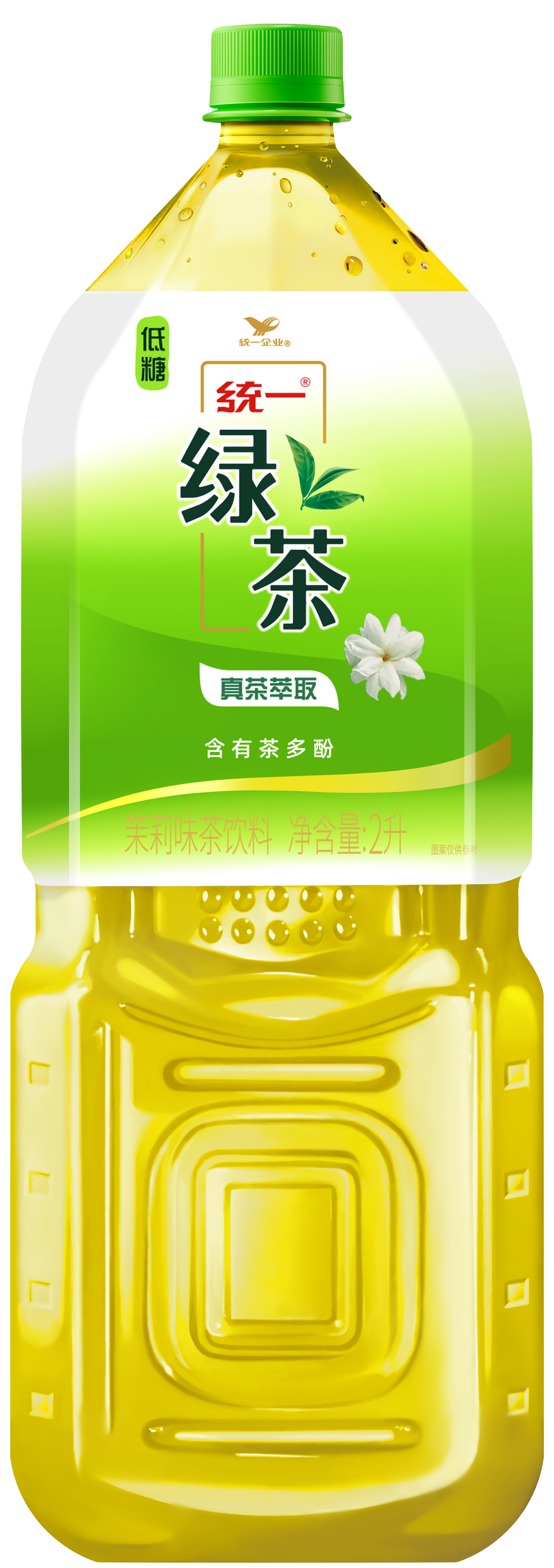 统一绿茶2L