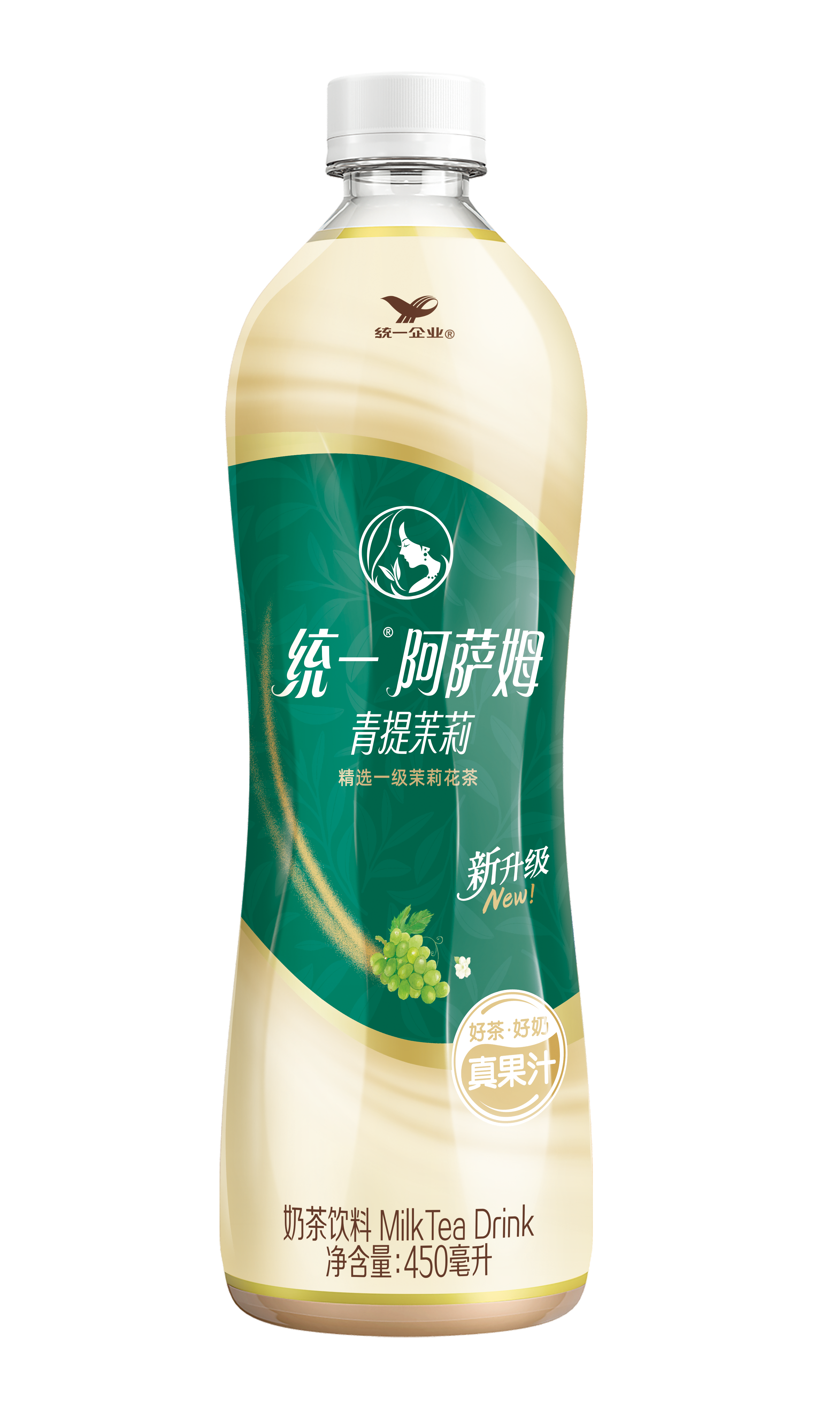 统一青提茉莉450ml